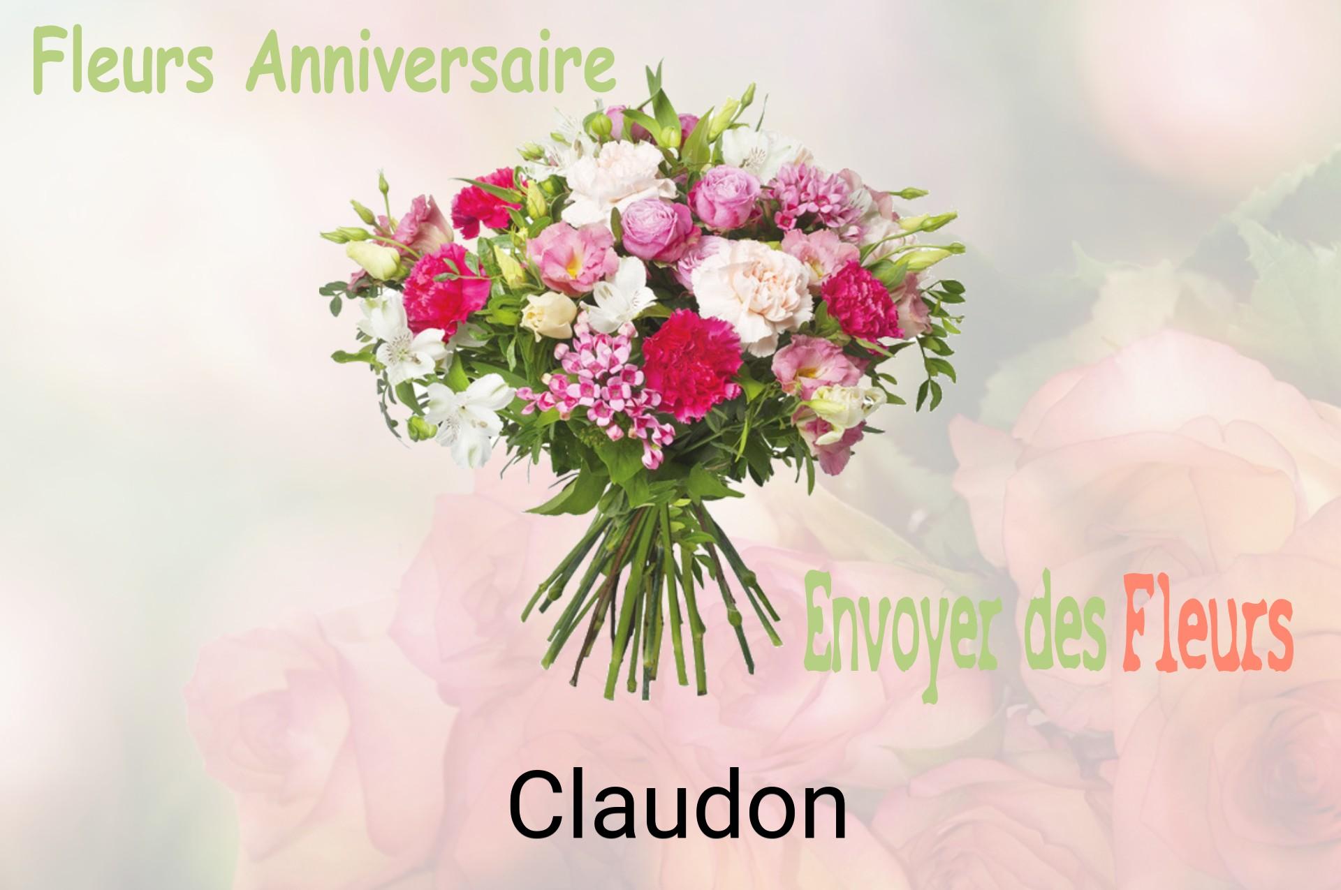 Bouquet de fleurs d’anniversaire livré à Claudon